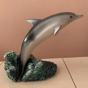 Sandicast Stone Dolphin Sculpture